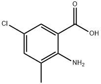 2-氨基-5-氯-3-甲基苯甲酸