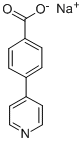 4-(4-PYRIDYL)BENZOIC ACID, SODIUM SALT Structure