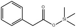 フェニル酢酸トリメチルシリル 化学構造式