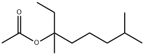 乙酸-3,7-二甲基-3-辛(醇)酯, 20780-48-7, 结构式