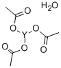 YTTRIUM ACETATE HYDRATE 化学構造式