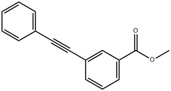 3-(2-PHENYLETHYNYL)BENZOIC ACID ETHYL ESTER Struktur
