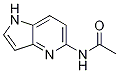 AcetaMide, N-1H-pyrrolo[3,2-b]pyridin-5-yl- Structure