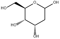 2-DEOXY-D-RIBOHEXOPYRANOSE Struktur