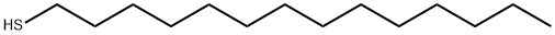 1-Tetradecanethiol Structure
