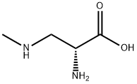(R)-2-Amino-3-methylaminopropionic acid Struktur
