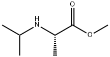 L-Alanine, N-(1-methylethyl)-, methyl ester (9CI) Struktur