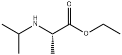 L-Alanine, N-(1-methylethyl)-, ethyl ester (9CI) Struktur