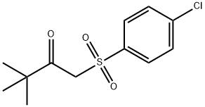 1-(4'-CHLOROBENZENESULFONYL)-3,3-DIMETHYLBUTANE-2-ONE Struktur