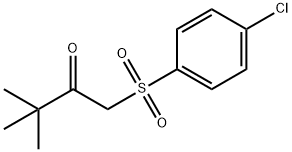 1-(4'-CHLOROBENZENESULFONYL)-3,3-DIMETHYLBUTANE-2-ONE Structure