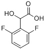 2,6-DIFLUOROMANDELIC ACID Struktur