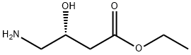 Butanoic acid, 4-amino-3-hydroxy-, ethyl ester, (3R)-,208103-39-3,结构式