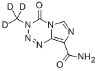 TEMOZOLOMIDE-D3 Struktur