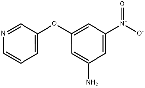 3-nitro-5-(pyridin-3-yloxy)aniline Structure