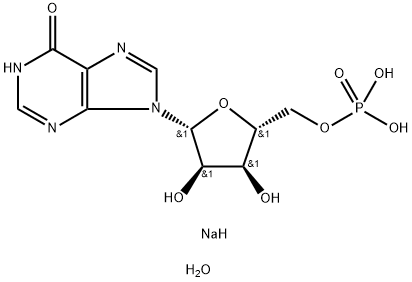 5'-INOSINIC ACID DISODIUM SALT HYDRATE Structure