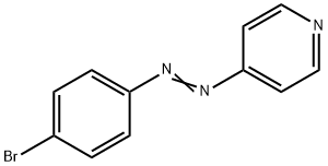 4-((p-Bromophenyl)azo)pyridine Struktur