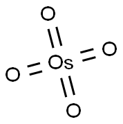 四酸化オスミウム (4%水溶液) 化学構造式