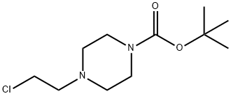 1-BOC-4-(2-氯乙基)哌嗪,208167-83-3,结构式