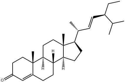 豆固酮 结构式