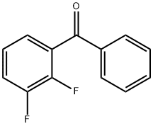 2,3-DIFLUOROBENZOPHENONE Structure