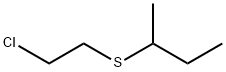 2-クロロエチルsec-ブチルスルフィド 化学構造式