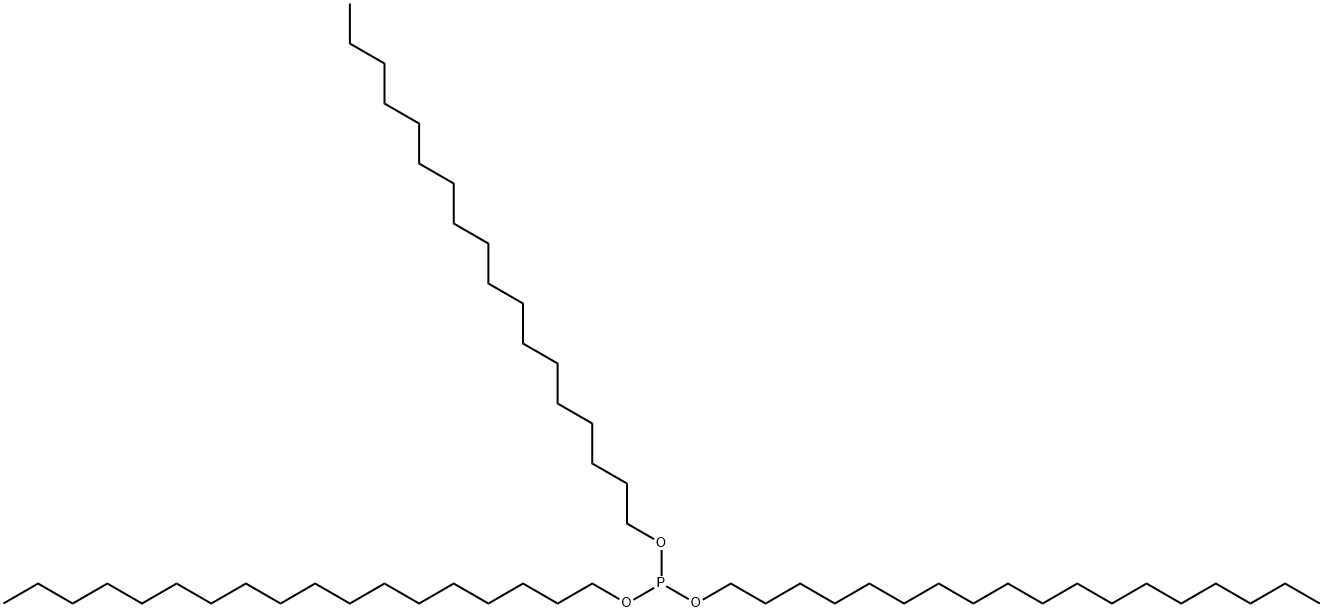 亚磷酸三(十八烷基)脂,2082-80-6,结构式