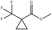 1-TRIFLUOROMETHYLCYCLOPROPANE-1-CARBOXYLIC ACID METHYL ESTER Structure