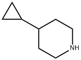 Piperidine, 4-cyclopropyl- (9CI) 结构式