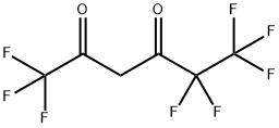 1,1,1,5,5,6,6,6-オクタフルオロ-2,4-ヘキサンジオン 化学構造式