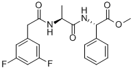 3,5-DIFLUOROPHENYLACETYL-ALA-PHG-OME 结构式