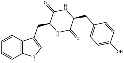 CYCLO(-TRP-TYR) Structure