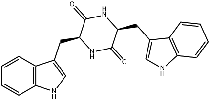 CYCLO(-TRP-TRP) 结构式