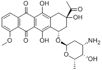 Daunorubicin Struktur