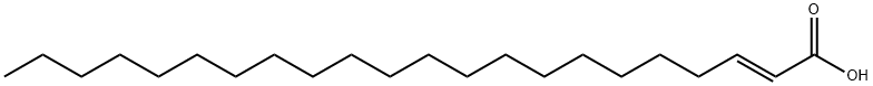 (E)-2-Docosenoic acid Struktur