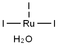 Ruthenium(III) iodide hydrate Structure