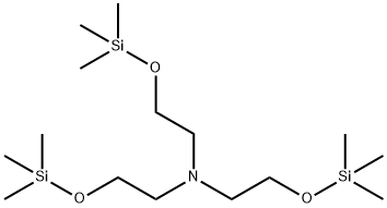 トリス[2-(トリメチルシロキシ)エチル]アミン 化学構造式