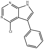 4-氯-5-苯基-7H-吡咯并[2,3-D]嘧啶, 208459-81-8, 结构式