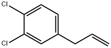 3-(3,4-ジクロロフェニル)-1-プロペン 化学構造式