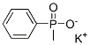 Kaliummethylphenylphosphinat Struktur