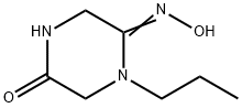 2,5-Piperazinedione,1-propyl-,2-oxime(8CI) 结构式