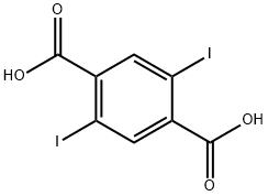 2,5-二碘对苯二甲酸, 20856-80-8, 结构式