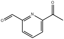 2-Pyridinecarboxaldehyde, 6-acetyl- (9CI) Structure
