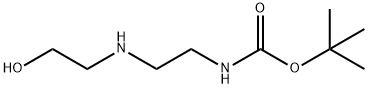 N-叔丁氧羰基-2-(2-氨基乙基氨基)乙醇, 208577-84-8, 结构式