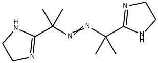 2,2'-AZOBIS[2-(2-IMIDAZOLIN-2-YL)PROPANE] Structure