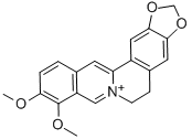 黄莲素,2086-83-1,结构式