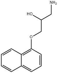 N-desisopropylpropranolol Structure