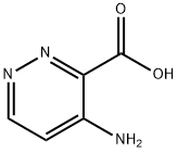 4-氨基哒嗪-3-羧酸,20865-29-6,结构式