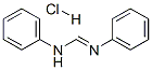 N,N′-ジフェニルメタンイミドアミド・塩酸塩 化学構造式