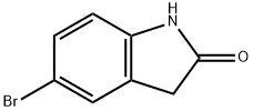 5-Bromo-2-oxindole Struktur