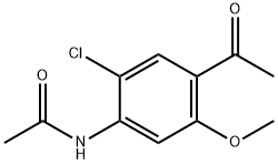 4-乙酰氨基-5-氯-2-甲氧基苯甲酸, 20871-69-6, 结构式